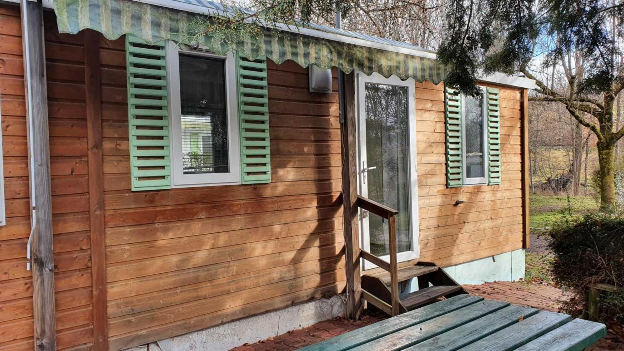 Camping L'Enclave Mobil-Home Estavar Екстер'єр фото